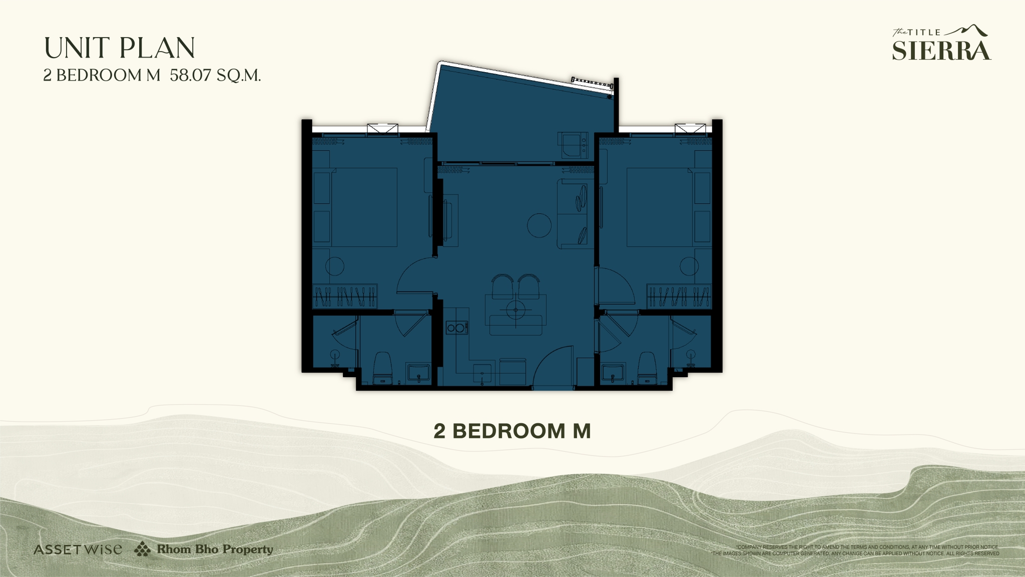 2-bedroom M